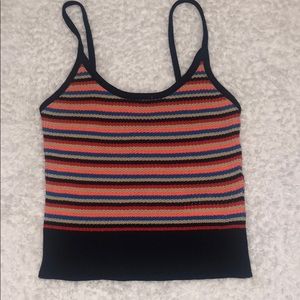 Striped tank top